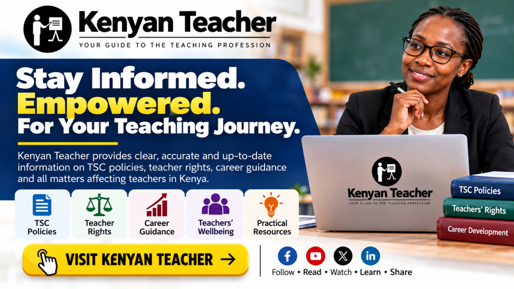 Kenyan Teacher CTA
